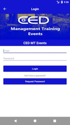 CED MT Events android App screenshot 2